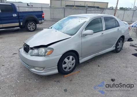 2004 Toyota Corolla S z USA, uszkodzony, nr VIN 2T1BR32E34C283613